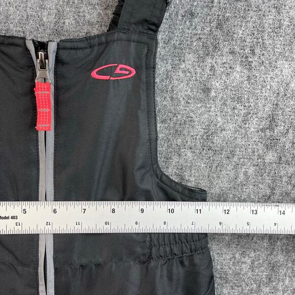 C9 by Champion Girls Snow Ski Snowsuit Bib Pants Size Small Black Overall Winter - Picture 3 of 10
